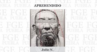 Julio N. detenido por secuestro y homicidio en Puebla; Fiscalía actúa