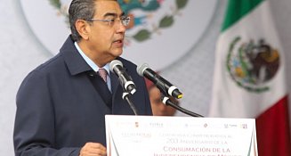 Rechaza Sergio Salomón presencia de cárteles en Puebla