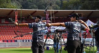 Ya deslumbran arqueros mexicanos en el Estadio Tlahuicole