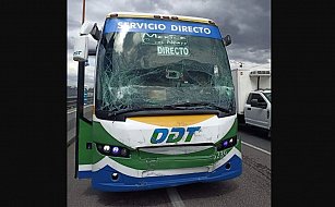 Accidente entre autobuses en la México-Pachuca deja varios heridos y caos vial por horas