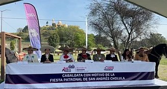 Invitan a la Cabalgata del 114 Aniversario de la Revolución Mexicana y Fiesta Patronal en San Andrés Cholula