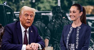 Trump afirma que Sheinbaum necesita apoyo ante control del narco en México