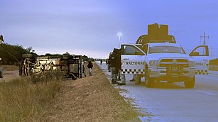 Accidente en la Maxipista Mazatlán-Culiacán deja un guardia nacional fallecido