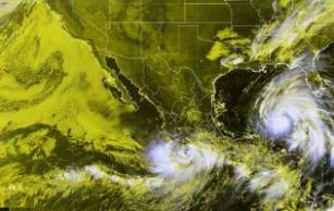 ‘John’ resurge como tormenta tropical y amenaza nuevamente a Guerrero