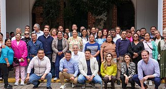 Capacitación a presidentes auxiliares de Puebla
