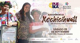 Elección de la Xochicihuatl: Conoce a la mujer flor en el Huey Atlixcáyotl 2024