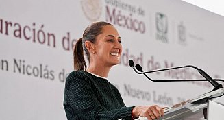 Claudia Sheinbaum inaugura clínica IMSS y refuerza relaciones México-EE. UU.