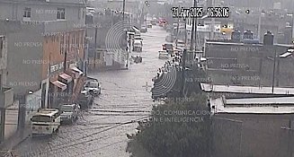 Fuertes lluvias afectan Huamantla e Ixtenco; sin lesionados reportados