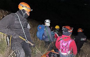 Operativo de rescate en Iztaccíhuatl: mujer extraviada y rescatista herido