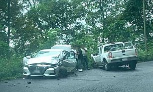 Accidente en la carretera México-Tampico provoca cierre temporal sin heridos graves