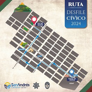 Listo en San Andrés Cholula operativo de seguridad “Fiestas Patrias 2024”