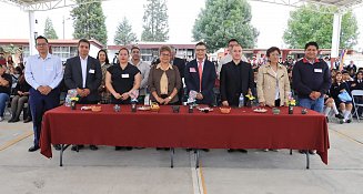 Preside Tere Alfaro festejos por el 30 aniversario del Bachillerato General Oficial Josefa Ortiz de Domínguez