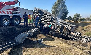 Fatal accidente en el Libramiento Apizaco-Tlaxcala: precauciones en la zona