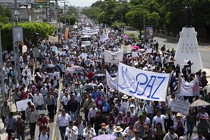 Marcha masiva en Chiapas exige el fin de la violencia y el crimen organizado