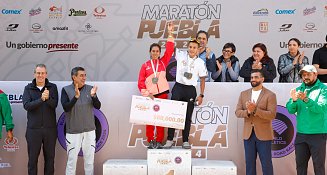 Sergio Salomón impulsa el Maratón Puebla 2024 con grandes premios