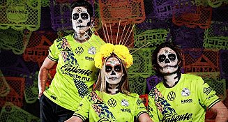 El Club Puebla rinde homenaje al Día de Muertos con un uniforme especial