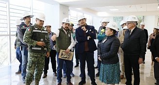 Hospital San Alejandro en Puebla va al 92% de avance: IMSS