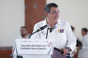 Sergio Salomón rendirá su último informe de labores en Plaza de la Victoria