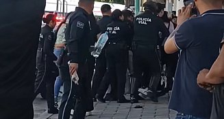 Denuncian y exhiben abuso de autoridad de policías en Chiautempan 