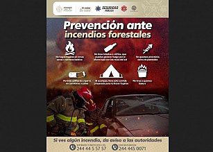 ¡Evita incendios forestales! Consejos clave de Protección Civil Atlixco