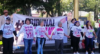 Exigen resolución justa del Tribunal Electoral en Puebla para San Pedro Cholula