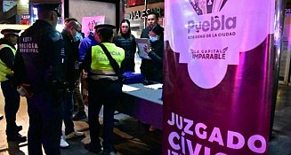 Operativo alcoholímetro en Puebla