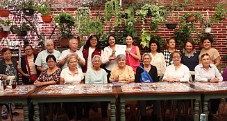Tonantzin Fernández firma acuerdos en beneficio de adultos mayores en San Pedro Cholula