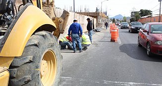 ¡Atención automovilistas! Congestionamiento en Avenida Ocotlán por obras