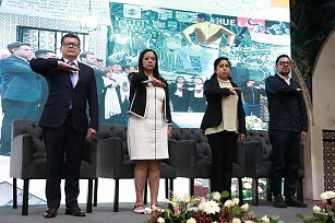 Ariadna Ayala presenta avances históricos en Atlixco: obra pública, seguridad y turismo