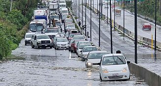 Lluvia intensa deja inundaciones, árboles caídos y caos vial en Puebla capital y zona metropolitana