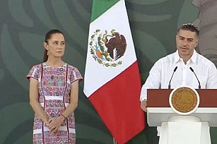 Sheinbaum lidera conferencia sobre seguridad en Acapulco, avances en Sinaloa