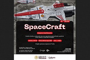 Taller SpaceCraft: crea tu propia nave de ciencia ficción en Tlaxcala