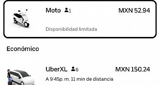 Señalan omisiones de Uber para dejar de ofrecer en Puebla servicio en moto 