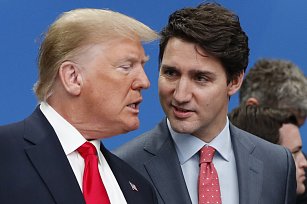 Trudeau busca frenar tensiones por aranceles de Trump a Canadá y México