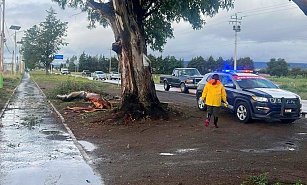 Atienden áreas del Ayuntamiento de Huamantla afectaciones por lluvias