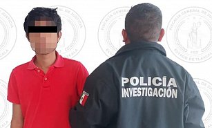 Detienen a José Ricardo N. en Tlaxcala, acusado de violar a una menor