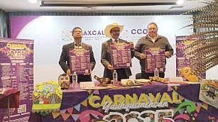 El Carnaval de Tlaxcala 2024 inicia con el gran Encuentro de Camadas