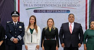 Llama Angon a la civilidad y al respeto a la ley en conmemoración del aniversario CCXIV de la Independencia de México 