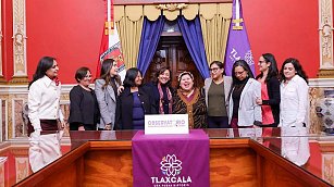 Lorena Cuéllar Cisneros impulsa el Observatorio en Perspectiva de Género Feminista en Tlaxcala