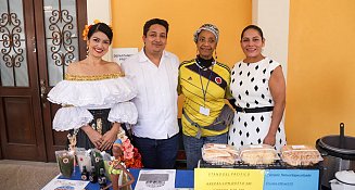 Crea lazos Lupita Cuautle con Colombia para generar intercambio cultural y turístico