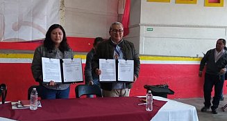 Convenio SEPE-USET-Xaloztoc: Refuerzan la educación y seguridad escolar en el municipio