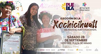 Elección de la Xochicihuatl: Conoce a la mujer flor en el Huey Atlixcáyotl 2024