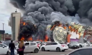 Fuerte incendio en Trampoline Park y Casino Yak de Culiacán