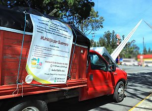 Campaña "Unidos por Guerrero" en la UATx logra recaudar 5 toneladas de víveres