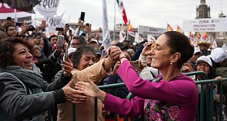 Claudia Sheinbaum celebra 100 días de transformación y avances en México