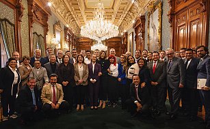 Claudia Sheinbaum refuerza IMSS-Bienestar con gobernadores de Morena