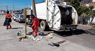 OSSL ajusta horarios de recolección de basura en Puebla para Año Nuevo