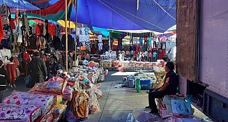 Comerciantes niegan narcomenudeo en tianguis de Los Lavaderos
