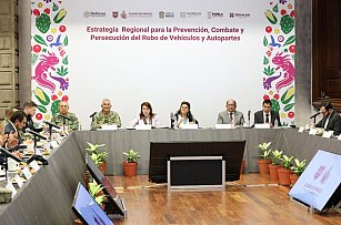 Reunión para combatir el robo de vehículos