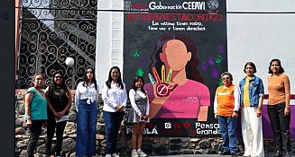 Atlixco se suma a “Murales por la Paz” para combatir la violencia de género